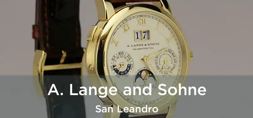  A. Lange and Sohne San Leandro